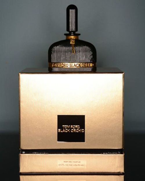 Black Orchid en Lalique perfume de aniversario de Tom Ford